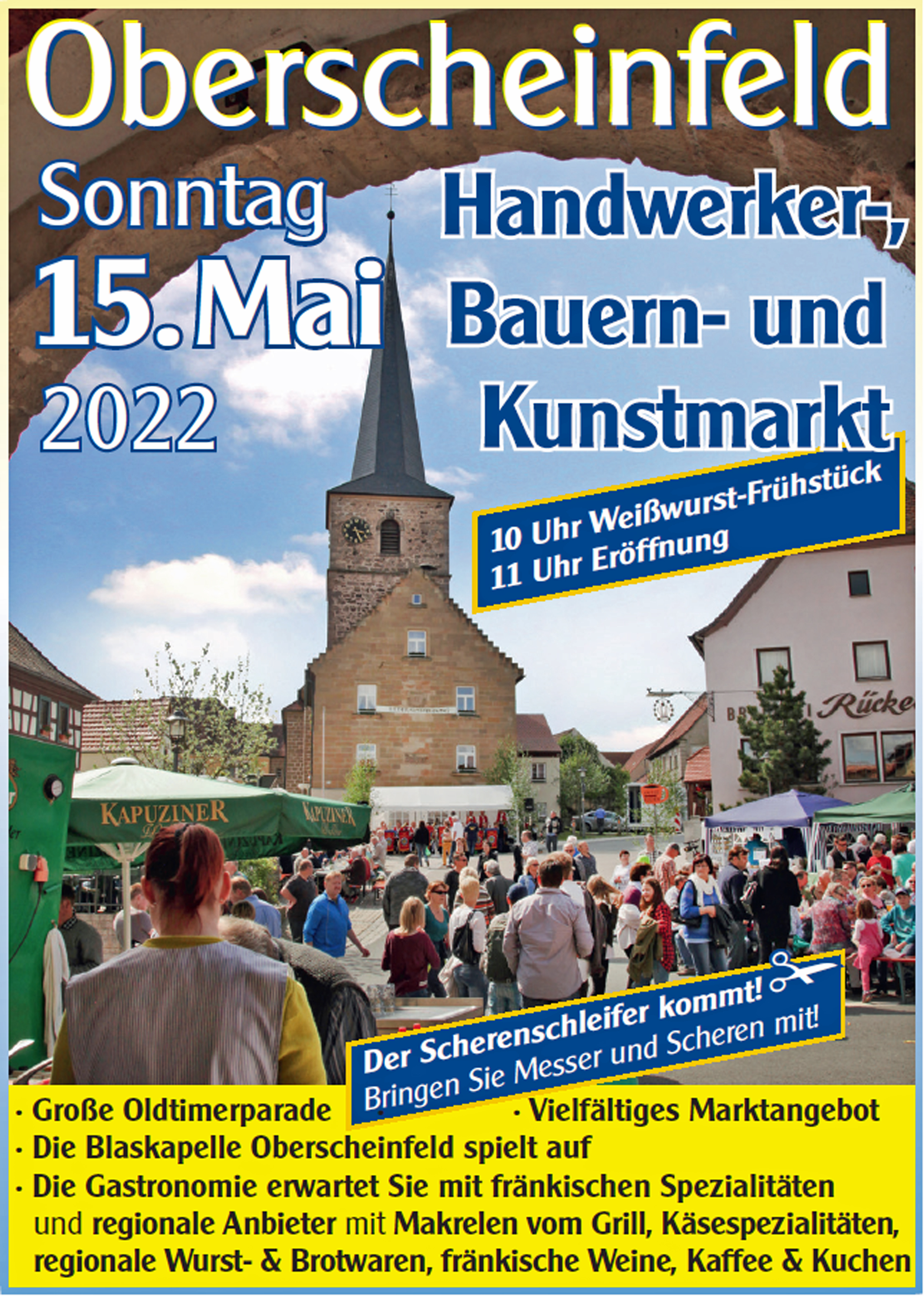 Plakat Handwerkermarkt